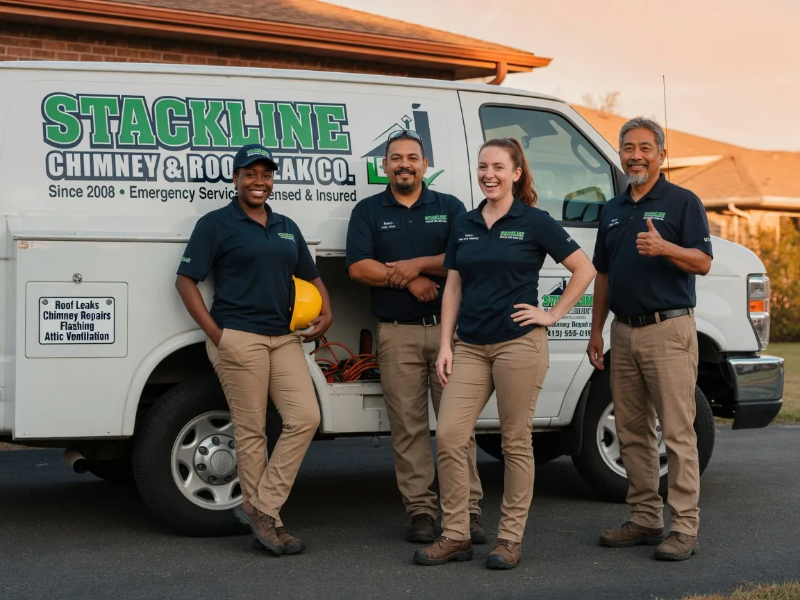 Chimney flashing repair company in Bruce, SD